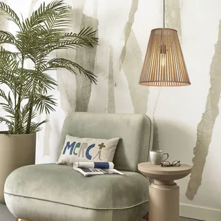 hanglamp Merapi, naturel, 42 cm hoog, E27 by GOOD&MOJO in Natural – product photo 3 of 5