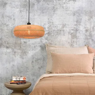 hanglamp Palawan, naturel, Ø 40 cm, bamboe, E27 by GOOD&MOJO in Natural – product photo 3 of 5