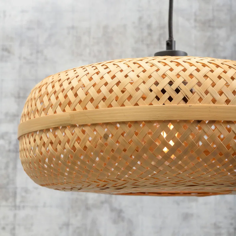 hanglamp Palawan, naturel, Ø 40 cm, bamboe, E27 by GOOD&MOJO in Natural – product photo 4 of 5