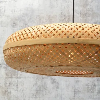 hanglamp Palawan, naturel, Ø 60 cm, bamboe, E27 by GOOD&MOJO in Natural – product photo 5 of 5