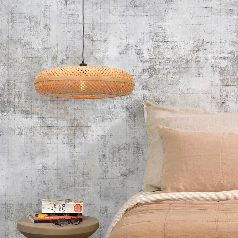 hanglamp Palawan, naturel, Ø 60 cm, bamboe, E27 by GOOD&MOJO in Natural – product photo 2 of 5