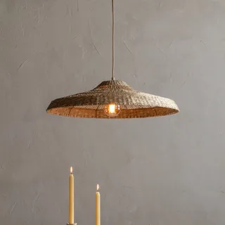 hanglamp Santorini, Ø 60 cm, naturel, zeegras, E27 by GOOD&MOJO in Natural – product photo 2 of 4