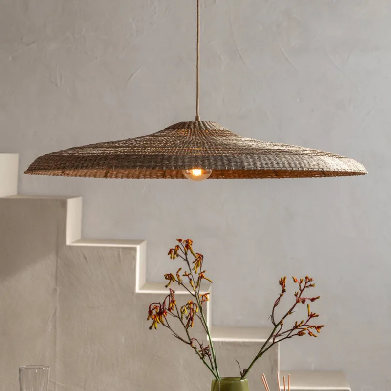 hanglamp Santorini, Ø75 cm, naturel, zeegras, E27 by GOOD&MOJO in Natural – product photo 1 of 4