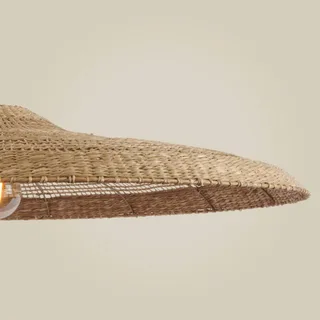 hanglamp Santorini, Ø75 cm, naturel, zeegras, E27 by GOOD&MOJO in Natural – product photo 3 of 4