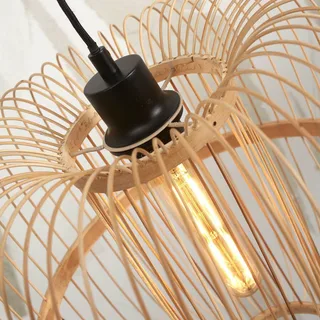 Hokkaido hanglamp, hoogte 25 cm, naturel van GOOD&MOJO in Naturel – productfoto 5 van 5