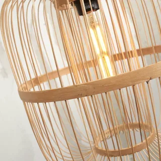 Hokkaido hanglamp, hoogte 38 cm, naturel by GOOD&MOJO in Natural – product photo 4 of 5