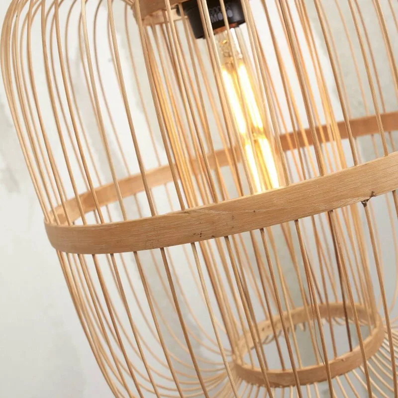 Hokkaido hanglamp, hoogte 38 cm, naturel by GOOD&MOJO in Natural – product photo 4 of 5