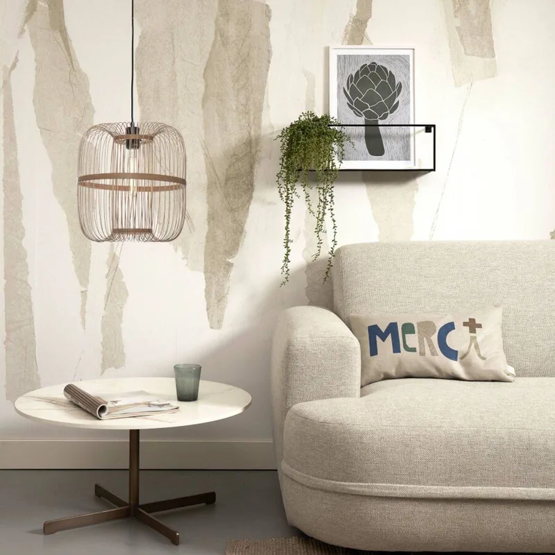 Hokkaido hanglamp, hoogte 38 cm, naturel by GOOD&MOJO in Natural – product photo 2 of 5