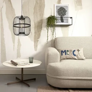 Hokkaido hanglamp, hoogte 38 cm van GOOD&MOJO in Zwart – productfoto 2 van 5