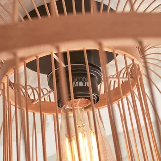 Hokkaido plafondlamp, Ø 38 cm, naturel by GOOD&MOJO in Natural – product photo 4 of 5