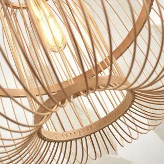 Hokkaido vloerlamp, 150 cm, naturel van GOOD&MOJO in Naturel – productfoto 4 van 5