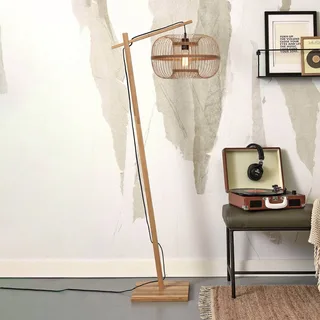 Hokkaido vloerlamp, 150 cm, naturel van GOOD&MOJO in Naturel – productfoto 2 van 5