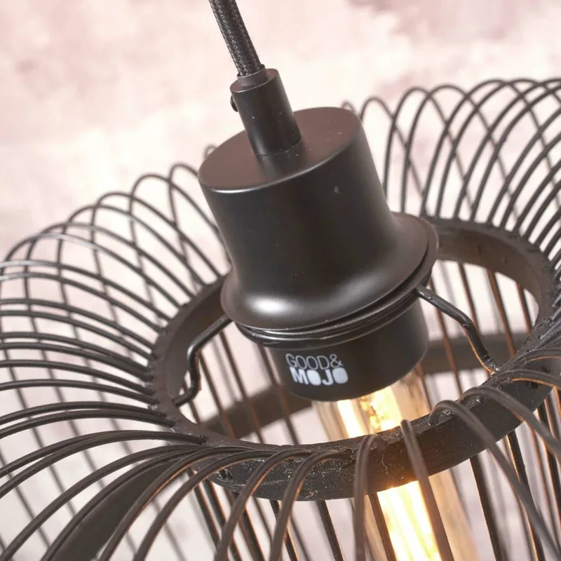 Hokkaido vloerlamp, 176 cm van GOOD&MOJO in Zwart – productfoto 5 van 5