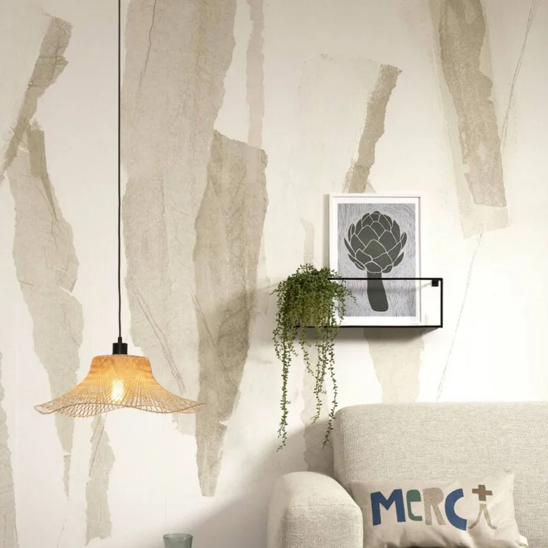 Ibiza hanglamp Ø 50 cm naturel van GOOD&MOJO in Naturel – productfoto 2 van 5