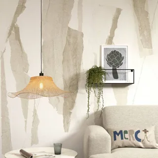 Ibiza hanglamp Ø 65 cm naturel van GOOD&MOJO in Naturel – productfoto 3 van 5