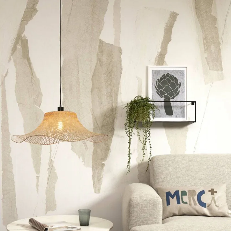 Ibiza hanglamp Ø 65 cm naturel van GOOD&MOJO in Naturel – productfoto 3 van 5