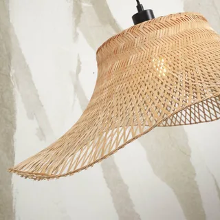 Ibiza hanglamp Ø 65 cm naturel van GOOD&MOJO in Naturel – productfoto 5 van 5