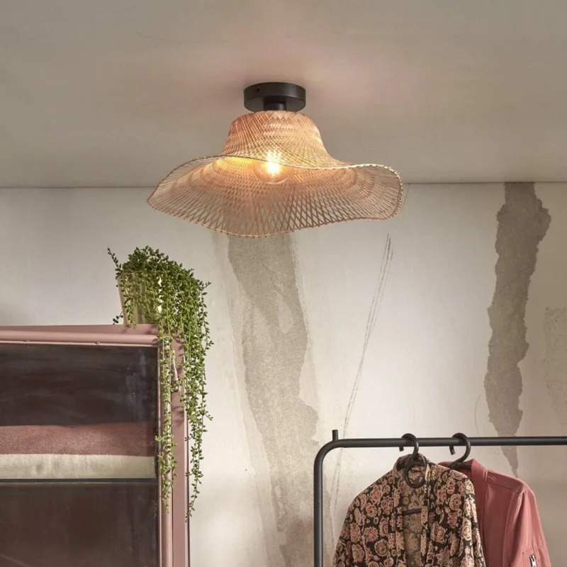 Ibiza plafondlamp Ø 50 cm naturel by GOOD&MOJO in Natural – product photo 1 of 5