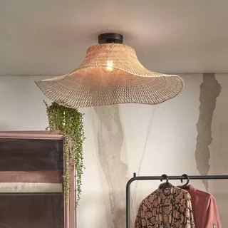 Ibiza plafondlamp Ø 65 cm naturel van GOOD&MOJO in Naturel – productfoto 1 van 5