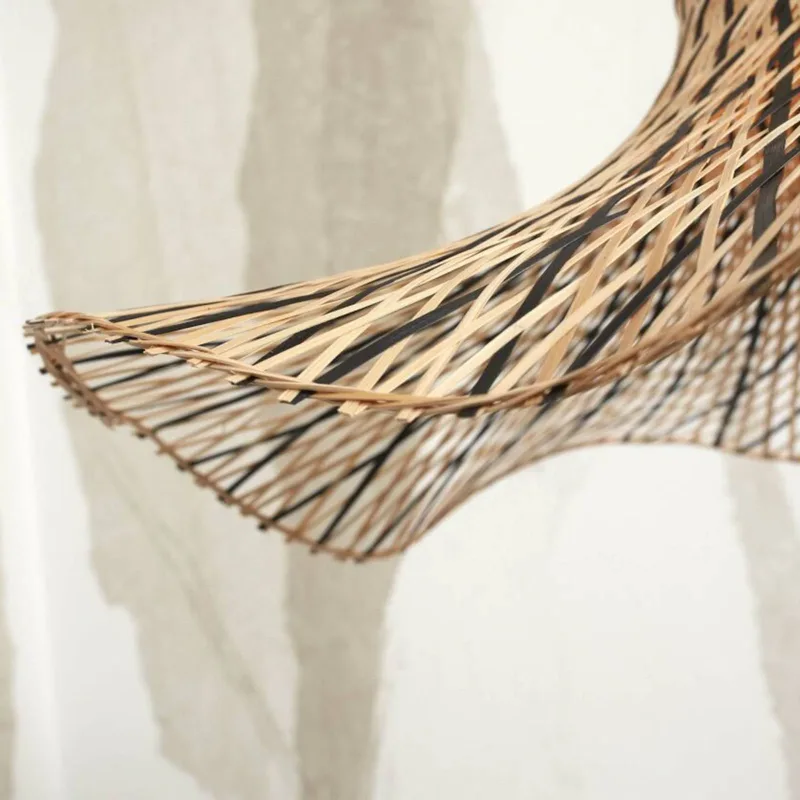 Ibiza plafondlamp Ø 65 cm naturel/zwart by GOOD&MOJO in Natural, Black – product photo 3 of 4