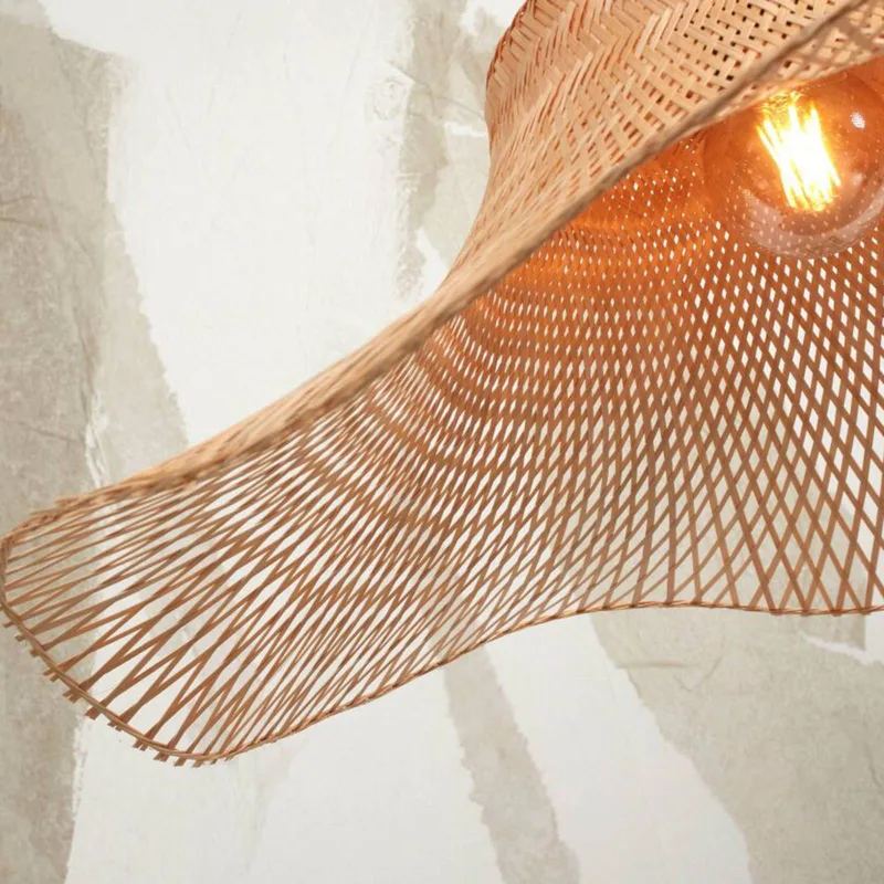 Ibiza vloerlamp Ø 65 cm naturel/naturel de GOOD&MOJO en Naturel – photo du produit 3 sur 5