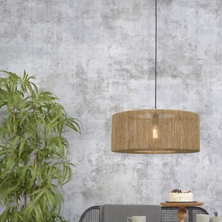 Iguazu hangende cilinder, naturel, Ø 60 cm by GOOD&MOJO in Natural – product photo 1 of 5