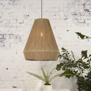 Iguazu hanglamp, kegelvormig, naturel, Ø 50 cm by GOOD&MOJO in Natural – product photo 1 of 5