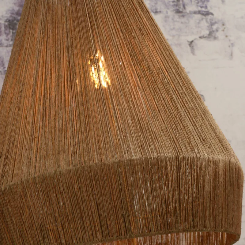 Iguazu hanglamp, kegelvormig, naturel, Ø 50 cm by GOOD&MOJO in Natural – product photo 5 of 5