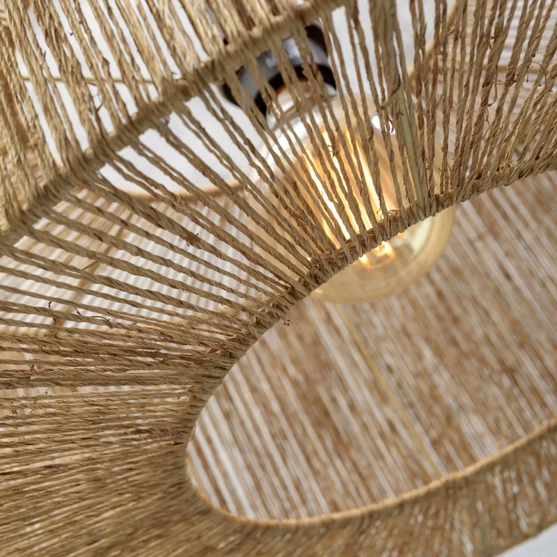 Iguazu plafondlamp, Ø 50 cm van GOOD&MOJO in Naturel – productfoto 3 van 5