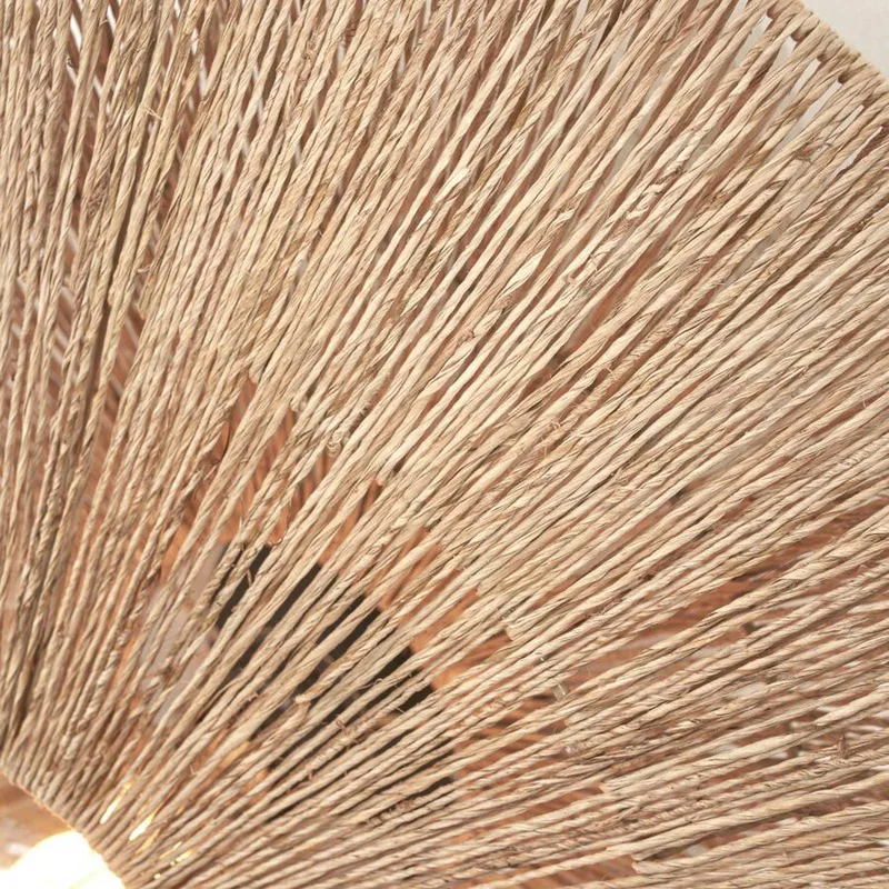 Iguazu wandlamp Ø 55 cm naturel de GOOD&MOJO en Naturel – photo du produit 3 sur 5