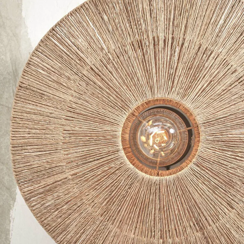 Iguazu wandlamp Ø 55 cm naturel de GOOD&MOJO en Naturel – photo du produit 2 sur 5