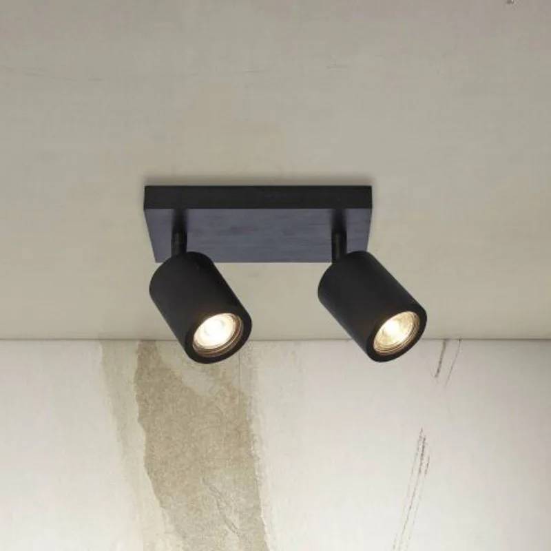 Java plafondlamp, 2-lamps de GOOD&MOJO en Noir – photo du produit 1 sur 5