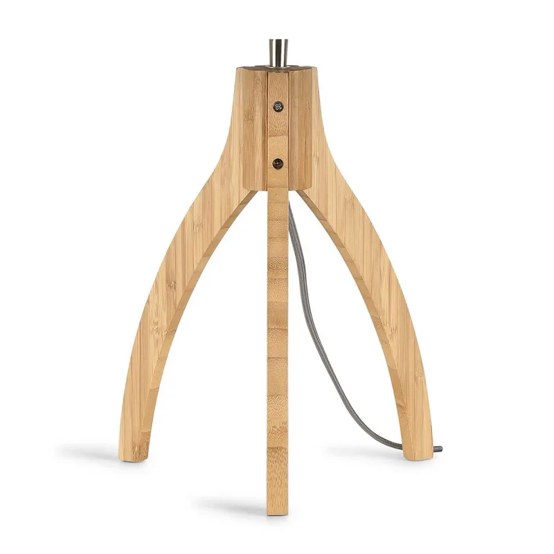 Java-tafellamp, driepoot, naturel by GOOD&MOJO in Natural – product photo 4 of 5