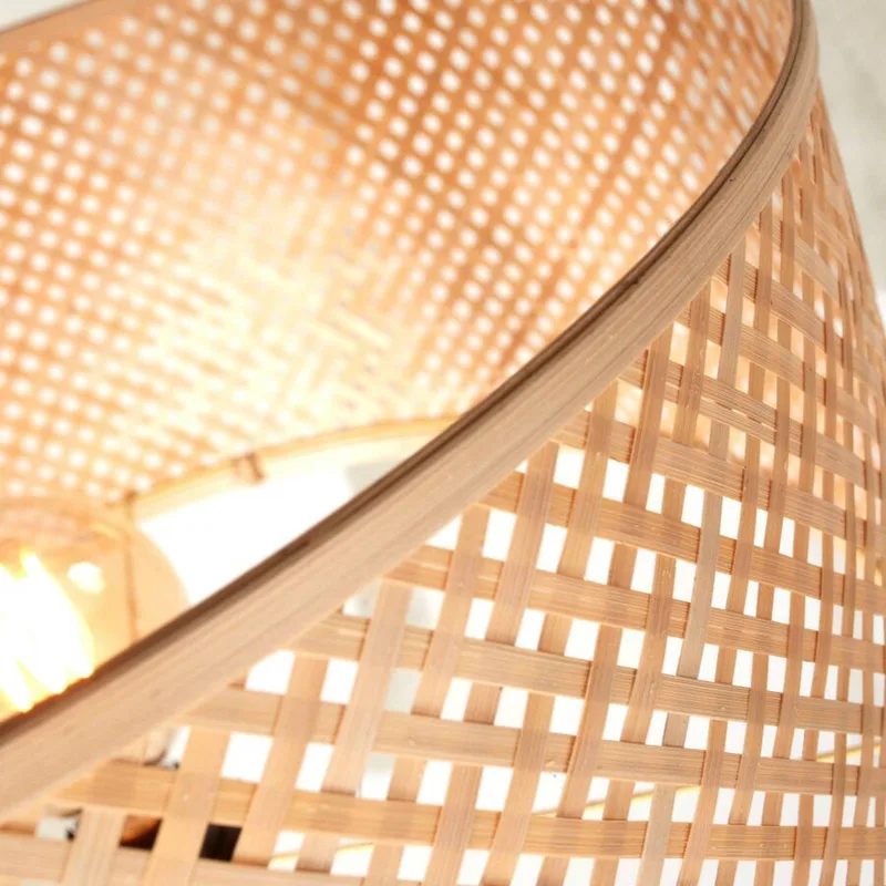 Java vloerlamp met drie poten, naturel by GOOD&MOJO in Natural – product photo 5 of 5