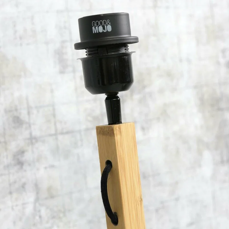 Java vloerlamp, opbergvak, naturel/zwart by GOOD&MOJO in Natural, Black – product photo 3 of 5