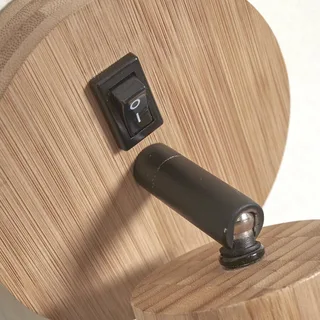 Java wandlamp, stekker, 1-lamp, naturel by GOOD&MOJO in Natural – product photo 4 of 4