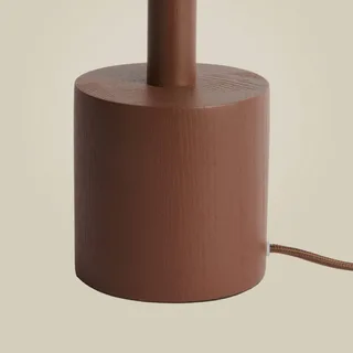 LED tafellamp Okinawa, 35 cm, hout de GOOD&MOJO en Marron – photo du produit 5 sur 5
