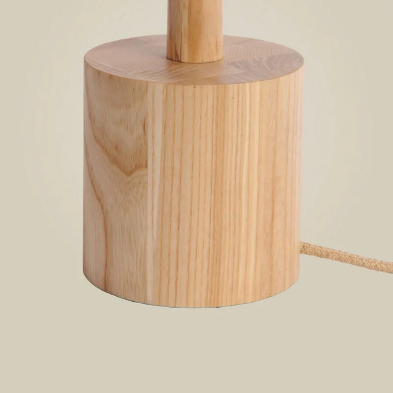 LED tafellamp Okinawa, naturel, 35 cm, hout by GOOD&MOJO in Natural – product photo 3 of 5