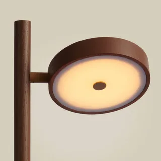 LED vloerlamp Okinawa, 1-lamp, 146 cm, hout by GOOD&MOJO in Brown – product photo 4 of 5