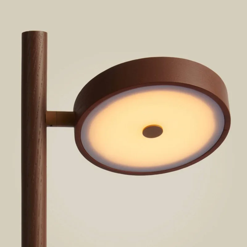LED vloerlamp Okinawa, 1-lamp, 146 cm, hout by GOOD&MOJO in Brown – product photo 4 of 5