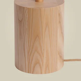 LED vloerlamp Okinawa, 1-lamp, naturel, 146 cm, hout van GOOD&MOJO in Naturel – productfoto 4 van 5