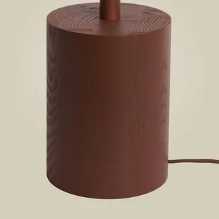 LED vloerlamp Okinawa, 2-lamps, 146 cm, hout van GOOD&MOJO in Bruin – productfoto 4 van 5
