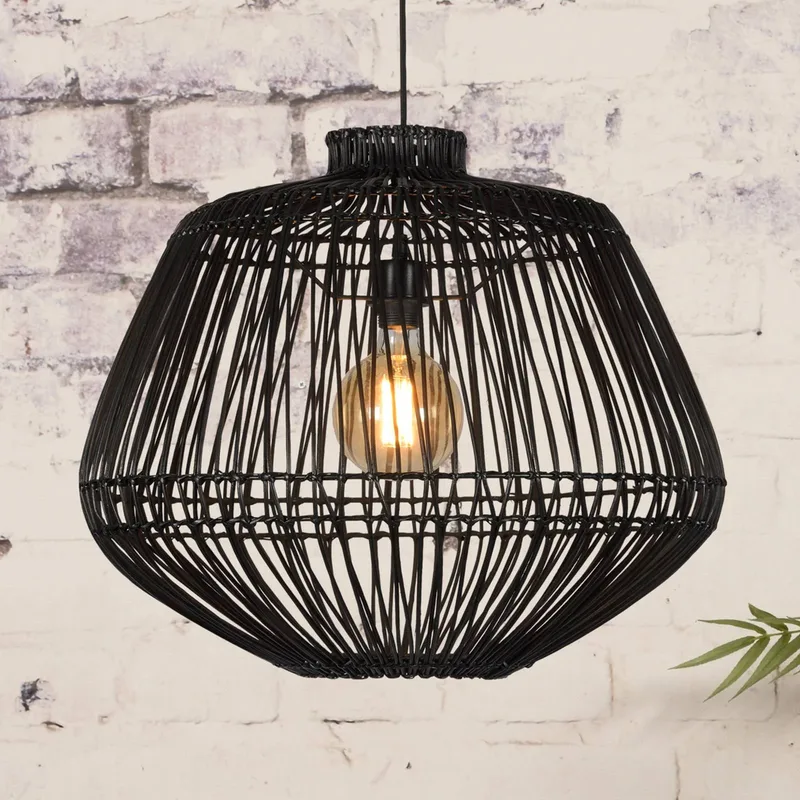 Madagascar hanglamp by GOOD&MOJO in Black – product photo 1 of 5