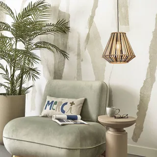 Merapi hanglamp 30x30 naturel/zwart by GOOD&MOJO in Natural, Black – product photo 3 of 5