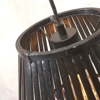 Merapi hanglamp 30x30 by GOOD&MOJO in Black – product photo 1 of 3