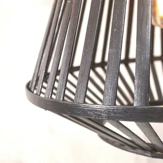 Merapi hanglamp 30x30 by GOOD&MOJO in Black – product photo 2 of 3