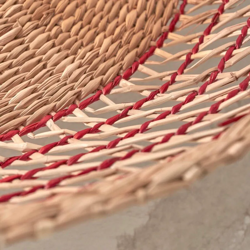 Pantanal plafondlamp naturel/rood by GOOD&MOJO in Natural, Red – product photo 5 of 5