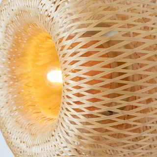 Plafondlamp Barbados, naturel, Ø 35 cm, bamboe E27 by GOOD&MOJO in Natuurlijk bamboe – product photo 4 of 5