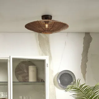 Plafondlamp Iguazu, naturel, Ø 55 cm von GOOD&MOJO in Natuurkleuren – Produktfoto 2 von 5