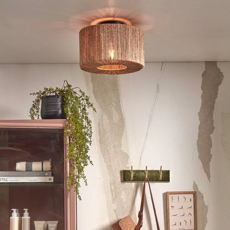 Plafondlamp Iguazu, Ø 30 cm, naturel by GOOD&MOJO in Natural – product photo 2 of 5